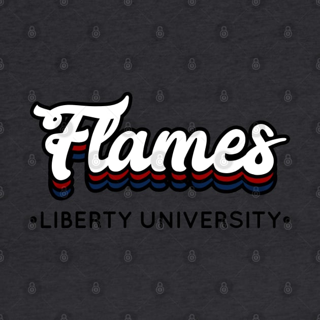 Flames - Liberty University by Josh Wuflestad